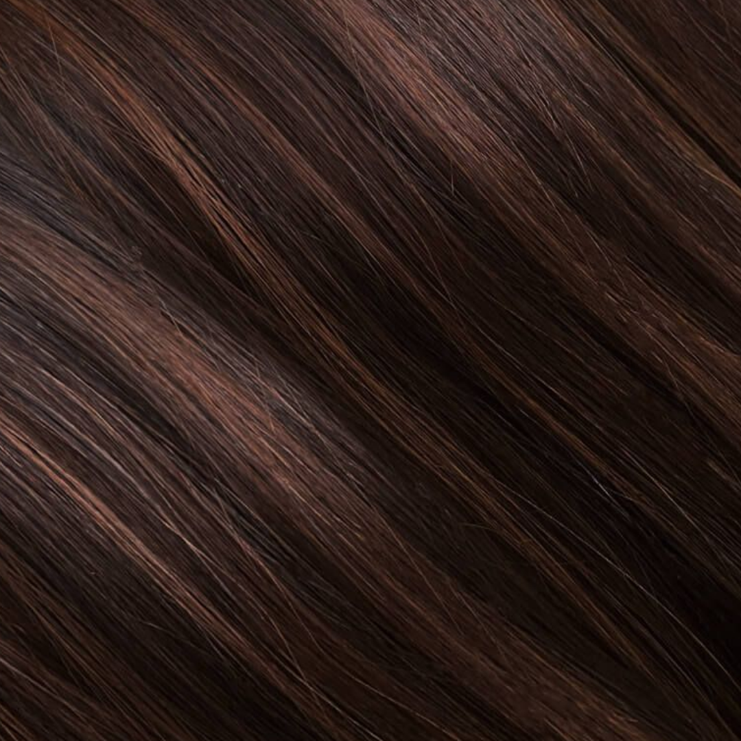 Extra Hair Extension Piece - Dark Brown Mix 