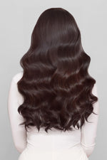 Long deep chocolate waves showcasing Deep Chocolate 
