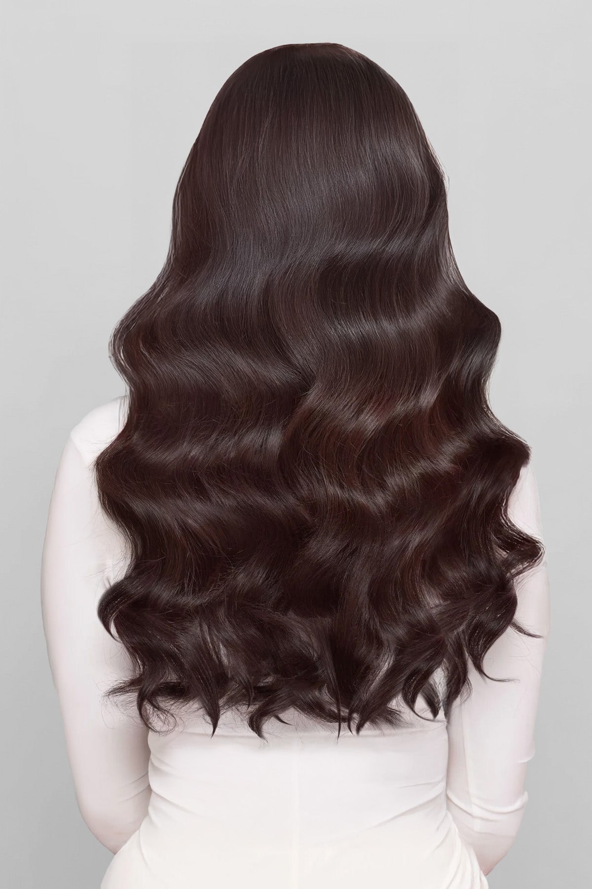 Long deep chocolate waves showcasing Deep Chocolate 