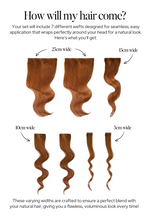 Seven different widths of Bondi Root Stretch 