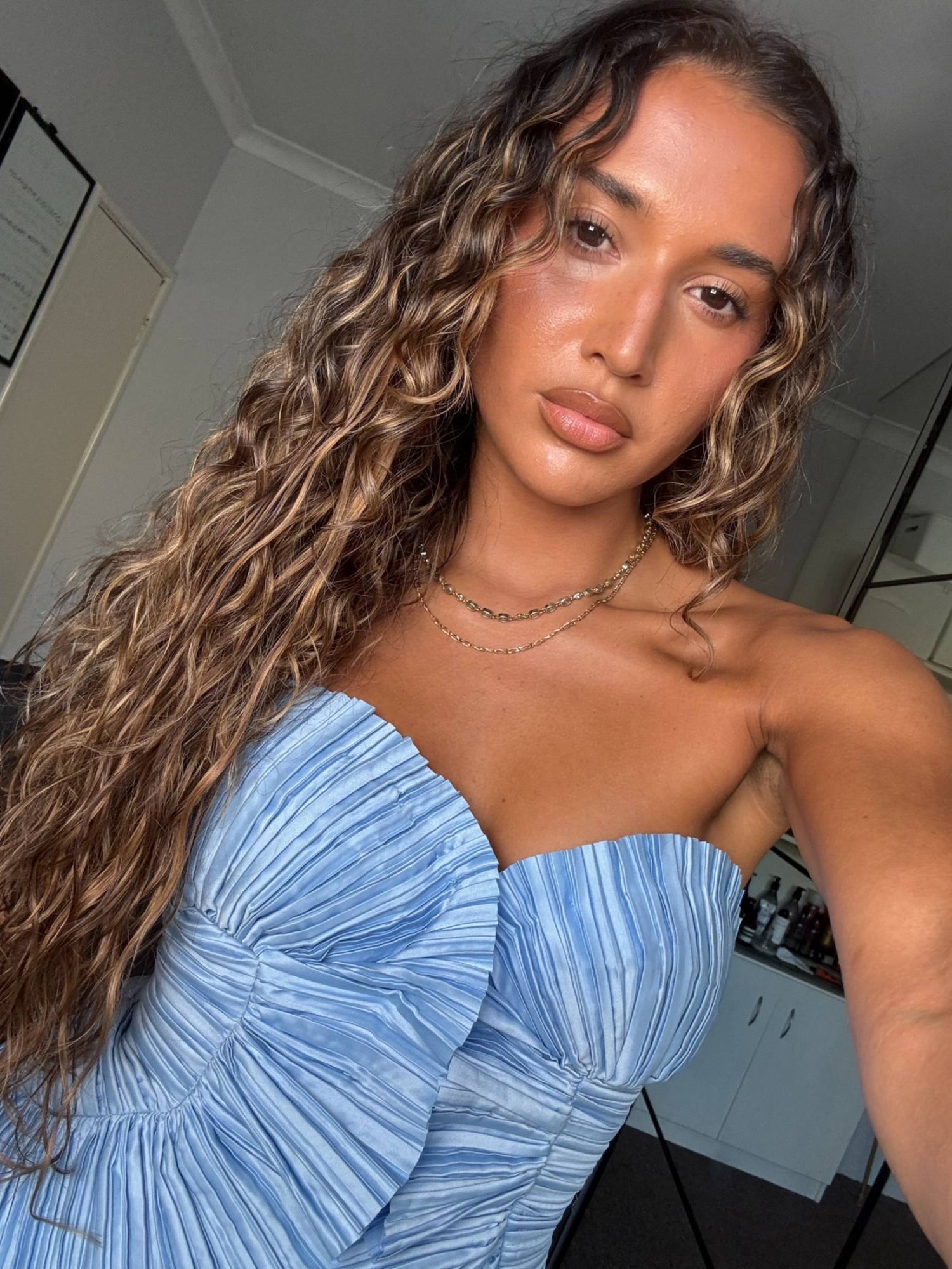 Dark Brown & Dirty Blonde Mix 